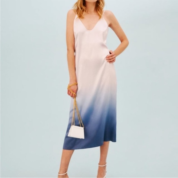 REFORMATION SOFIA 100% SILK DRESS - Picture 4 of 12